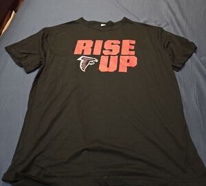Only Black 'Rise Up' Graphic Tee with Red Print